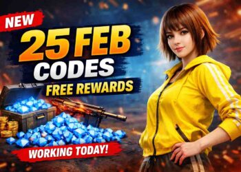 🔥 Free Fire MAX Redeem Codes for 25 February 2026 – Latest Working Codes Today